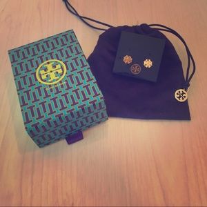Tory Burch Small T Earrings
