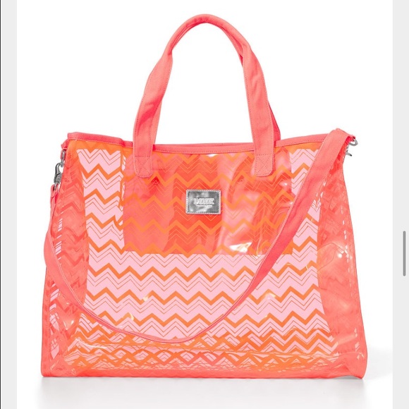 New VS Vinyl plastics tote