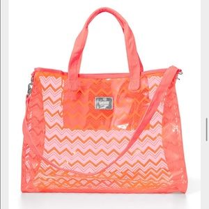 New VS Vinyl plastics tote