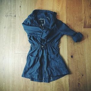 Blue/gray Utility Jacket