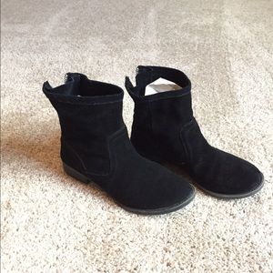 Suede Ankle Bootie