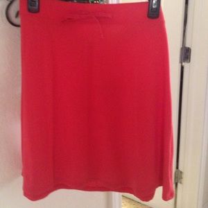 Old Navy coral skirt
