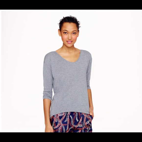 🍀2 for $25 J. Crew prima jersey tshirt - Picture 8 of 9