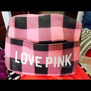 PINK makeup bag