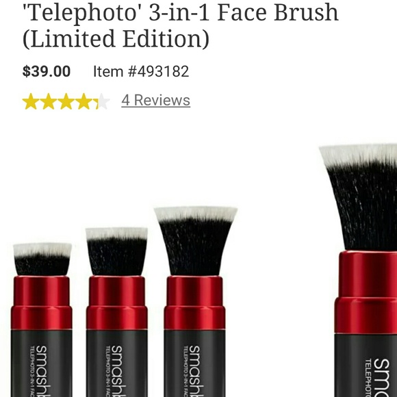 Smashbox Telephoto 3 in 1 Face  brush