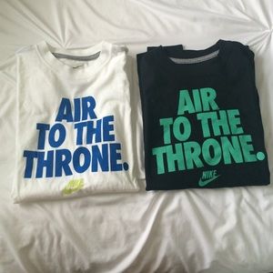 Youth size Large Nike shirts