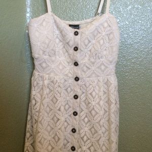 Wet seal button up dress