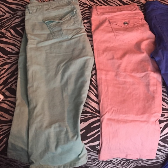 Distressed jeans