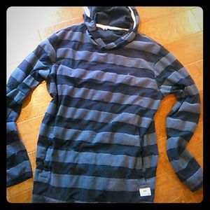 Mens Vans striped hoodie