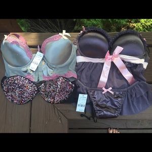 Joyce leslie lingerie bundle new with tags