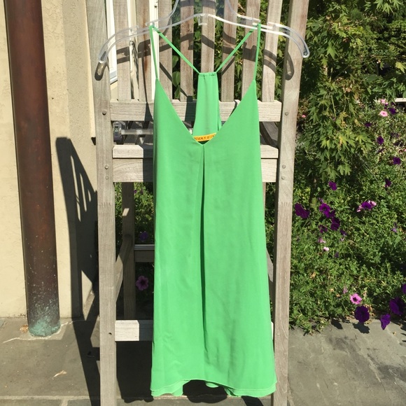 Alice + Olivia Fierra Y-Back Tank Dress