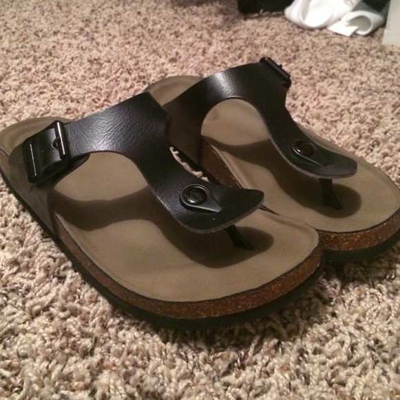 Burkenstock look alikes! Madden girl. So comfy!