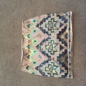 Express Sequence skirt