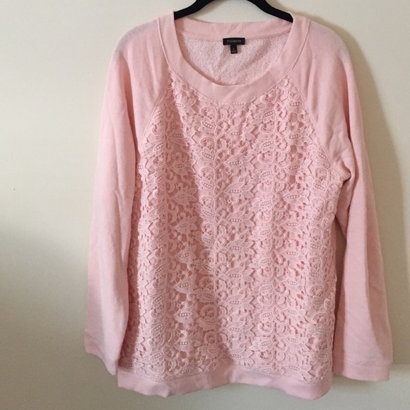 Blush Talbots sweatshirt