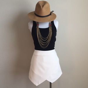 Forever 21 White Skort