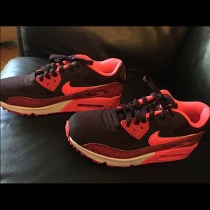 Pink/Maroon Nike Airs