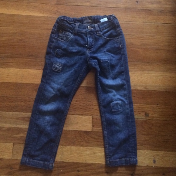 Fendi boys jeans size 4