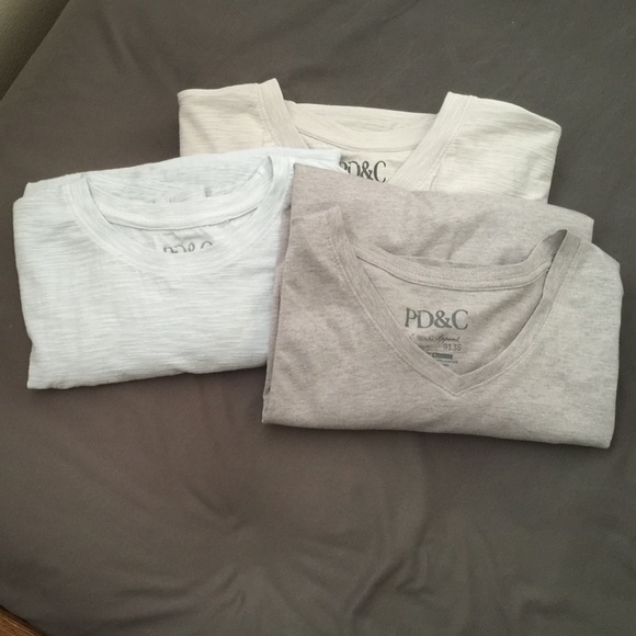 Three V neck t shirts! Brand new, never worn! MENS