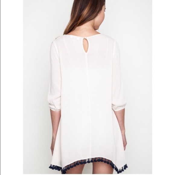 ❗️❗️Embroidered Hi-Lo Mini✨✨ ❗️❗️ - Picture 4 of 4