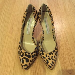 WORN 1X!! Kristin Cavallari Leopard Copertina pump