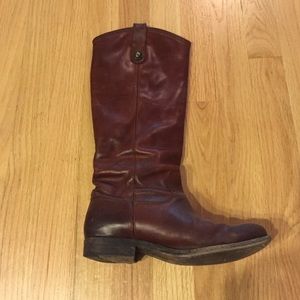 Authentic Frye Melissa leather Boots