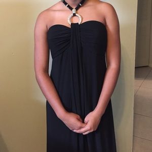 Black cocktail dress