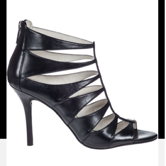 Michael Kors Black Mavis Bootie Sandal