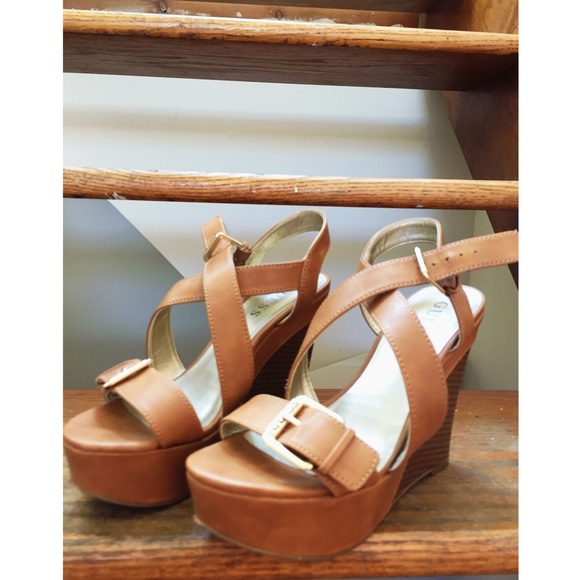 GUESS Strappy Wedge