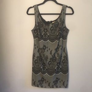 One Clothing lace print dress