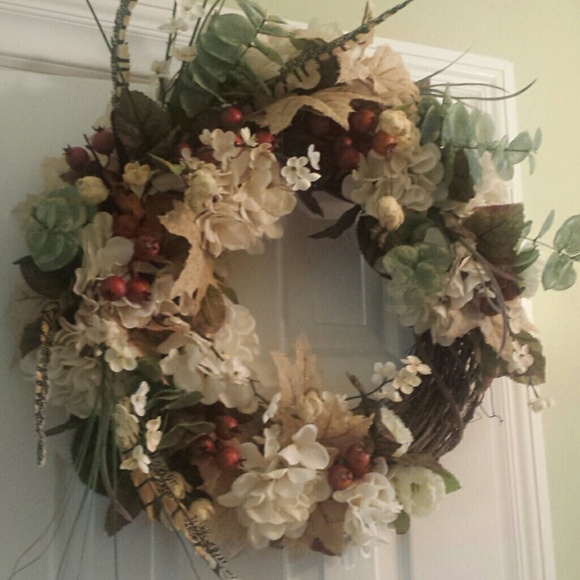 Hand Crafted Fall Wreath