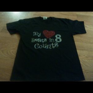 Rhinestone bling shirt