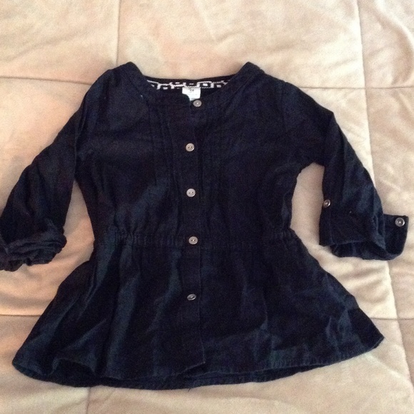 Mid sleeve toddler top