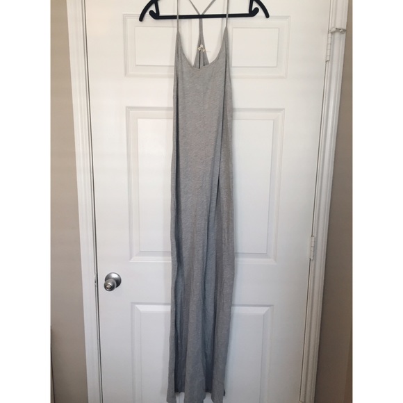 SZ M Grey Maxi Dress