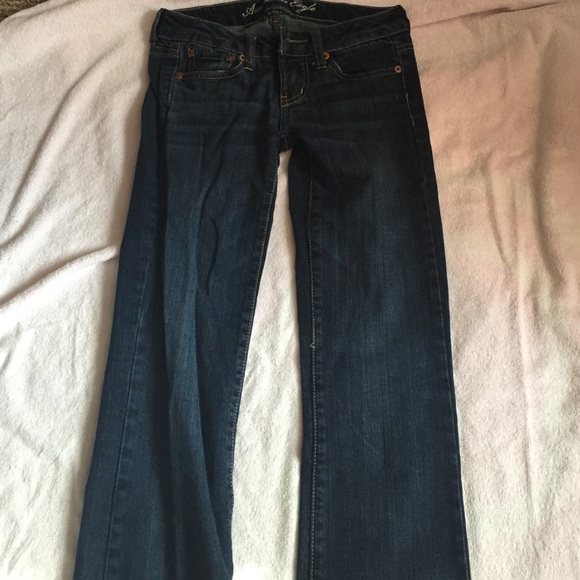 American Eagle Dark Wash Boyfriend Jeans