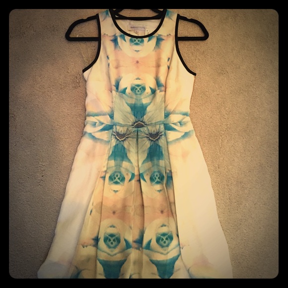 Finders Keepers Blue Roseprint Dress
