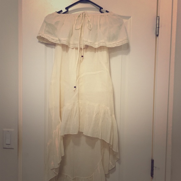 Cream dress