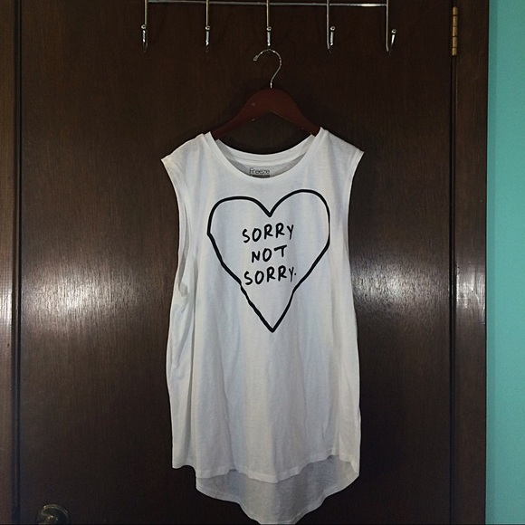 Sorry not Sorry Tank
