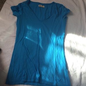 Hollister Blue T Shirt