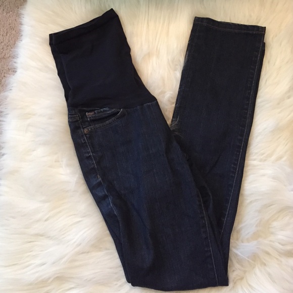 Full panel maternity skinny jeans
