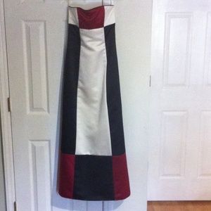 Strapless party dress