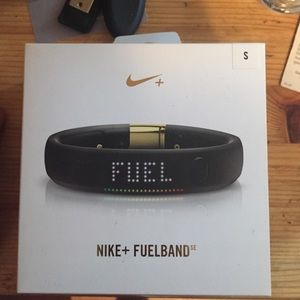 Gold nike fuel band