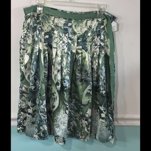 Worthington silk skirt NWT hidden zipper