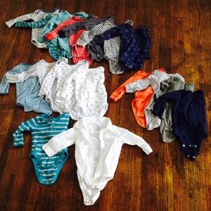 17 long sleeve onsies