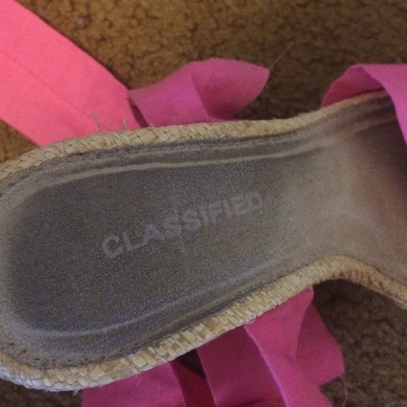 Pink wedges - Picture 3 of 4