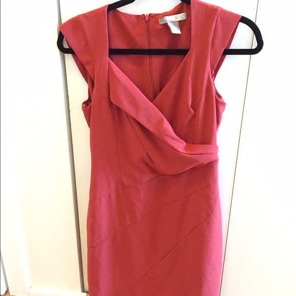 Sexy burnt orange cap sleeve dress