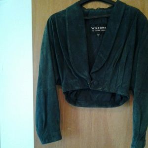 Wilsons Suede Crop Jacket