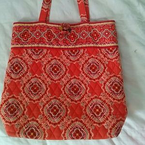 Orange Vera Bradley Tote