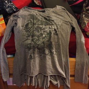 Long sleeve designed shirt