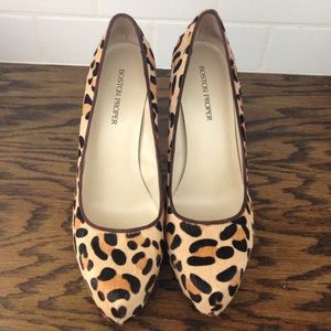 Cheetah print stilettos