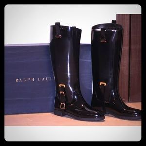 Ralph Lauren Collection Odette Boots Black size 9 Ralph Lauren Collection Odette Boots Black size 9
